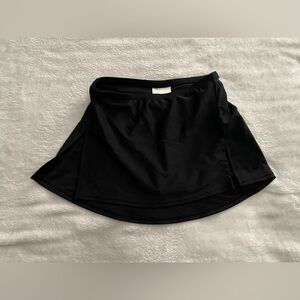 Black dance skirt for girls 8-10 size